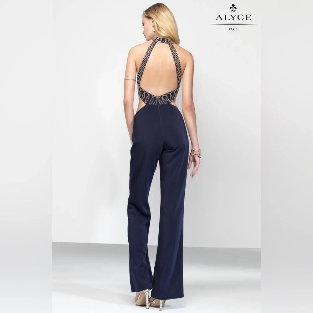 Beautiful luxurious jumper (beaded) CLAUDINE FOR ALYCE PARIS - Picture 3 of 9